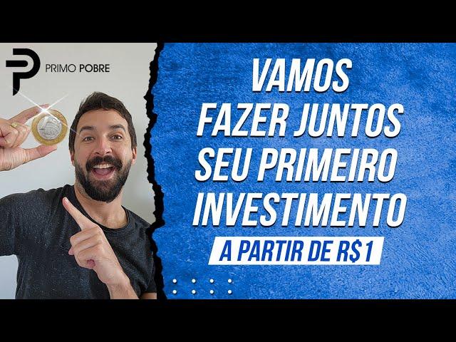 Fazendo seu PRIMEIRO INVESTIMENTO a partir de 1 REAL (Investindo pelo aplicativo do Mercado Pago)