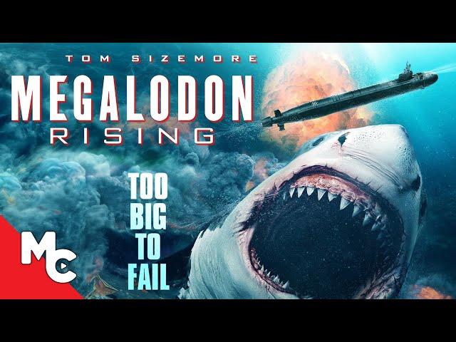 Megalodon Rising | Full Movie | Action Horror | Killer Shark | Tom Sizemore