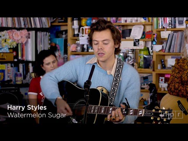 Harry Styles - Watermelon Sugar Acoustic (Live NPR Music)