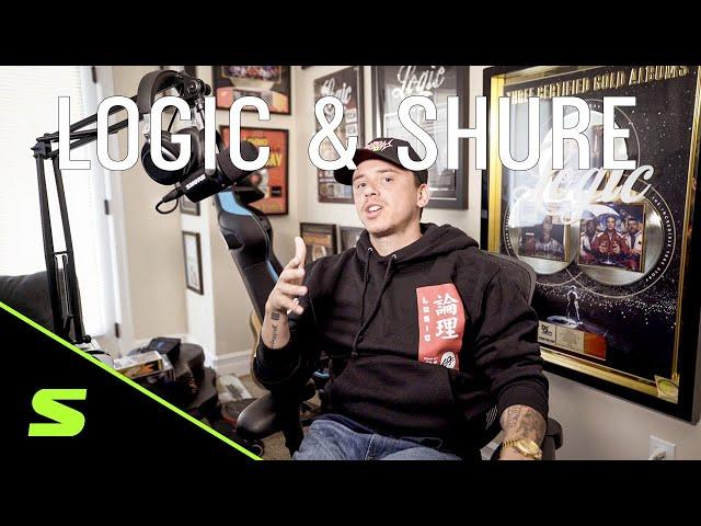 LOGIC highlights why he loves the Shure MV7 and the SM7B for streaming, gaming and honestly…talking