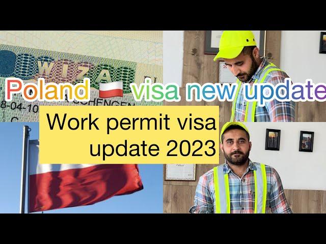 Poland  work visa update 2023/Poland visa information #poland#europa#viral#punjab#1k#india