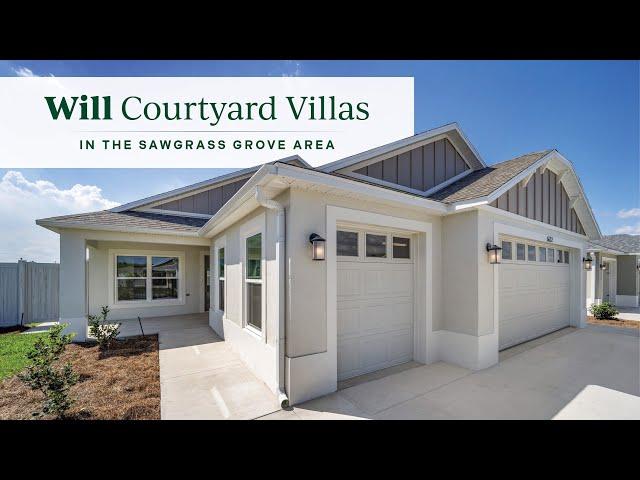 Welcome Home to Will Courtyard Villas in The Villages, FL