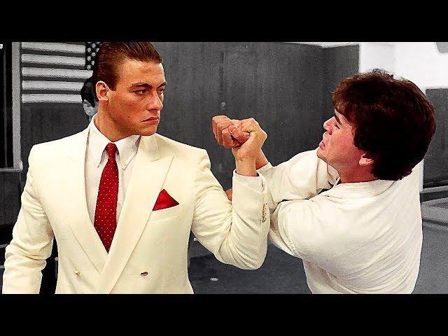 Жан-Клод Ван Дамм (Русский) против учителя каратэ | J-C Van Damme (Russian) vs karate teacher