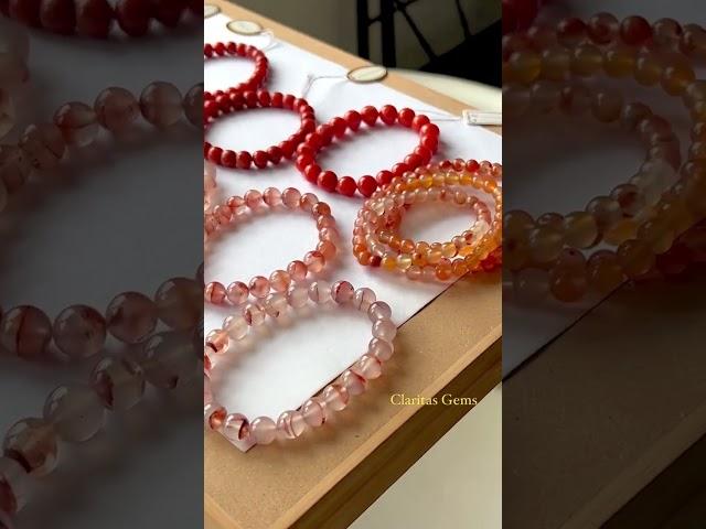 Nam Hồng vs. Mã Não Tự Nhiên/Natural Agate #trangsucphongthuy #daquytunhien #claritasgems #shorts