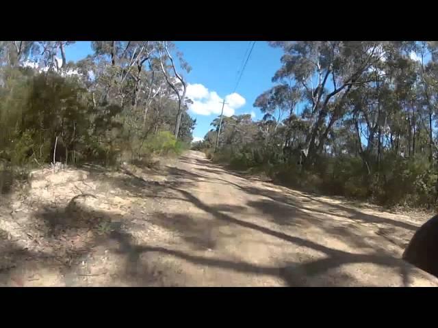 Patersons Range Fire Trail on a Honda CrossTourer VFR1200x