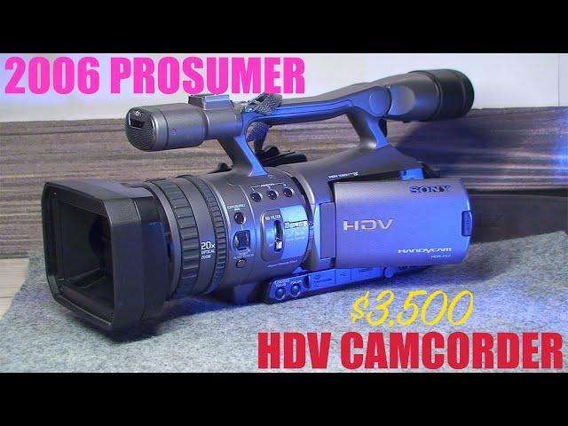 Sony HDR-FX7 HDV Camcorder: Prosumer HD Video in 2006 - Reviewed