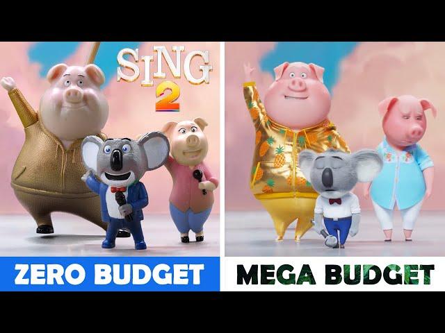 Sing 2 ZERO BUDGET ! Official Trailer MOVIE PARODY With McDonalds Figures