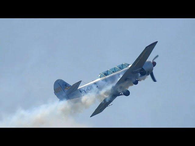 Yakovlev YAK 52 (LY-GVF) Airshow display | Яковлев Як 52 | Yak 52 low pass high speed pass