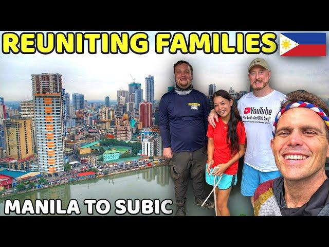 REUNITING FAMILIES in the PHILIPPINES - Manila to Subic Motor! (Becoming Filipino)