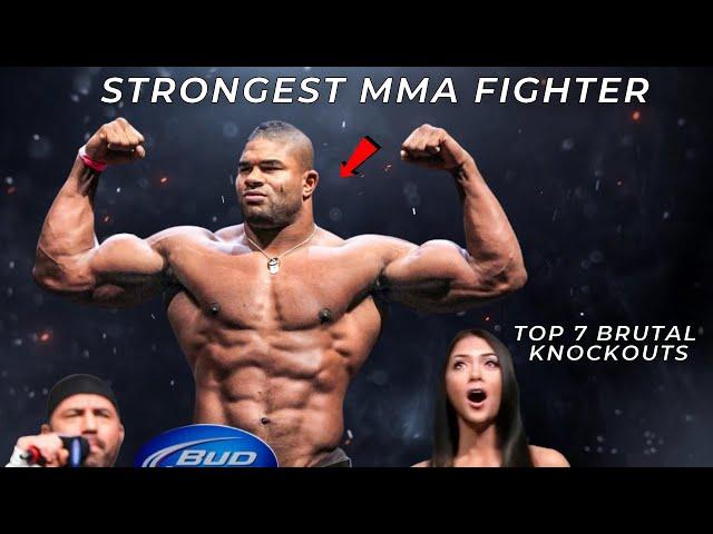 Strongest MMA Fighter - Top 7 Brutal Knockouts Against Monsters