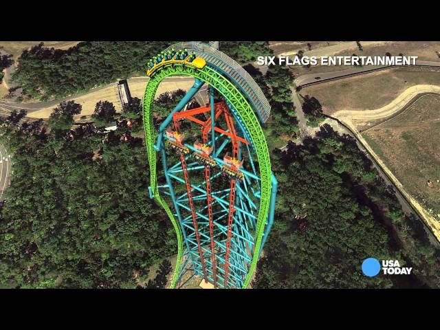 Take a virtual ride on the world’s tallest roller coaster