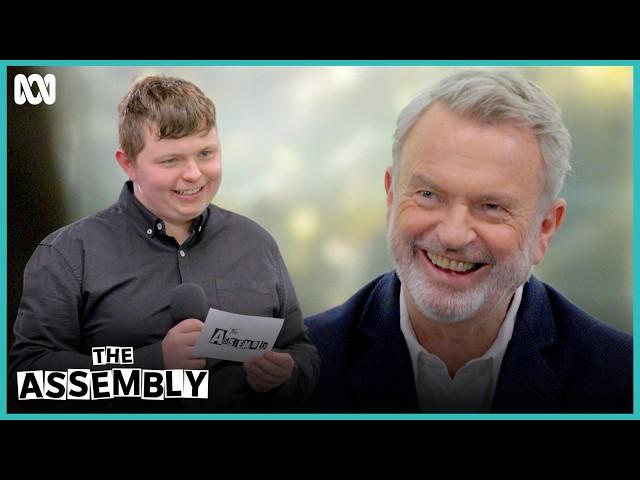 Sam Neill reflects on his interview | The Assembly | ABC iview