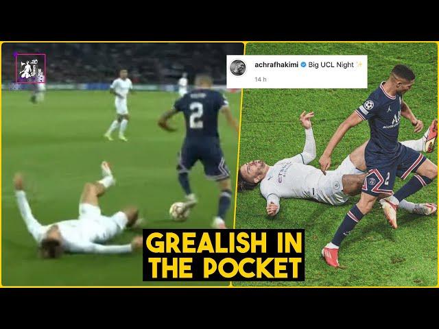 This is How Fans Reacted on Achraf Achraf Hakimi 'Pocketing' Jack Grealish During PSG's UCL Win