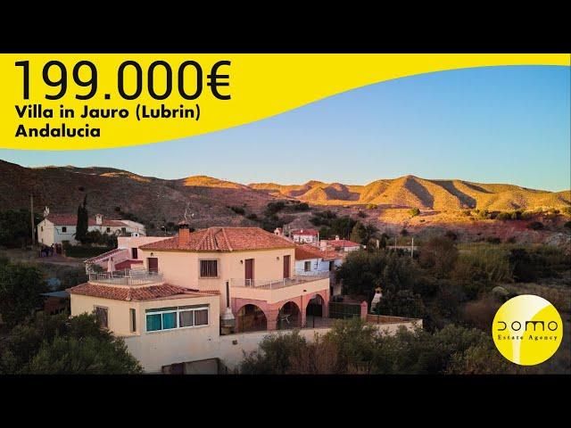  Semi- Detached Villa for sale inJauro (Lubrin) Andalucia, Southern Spain !