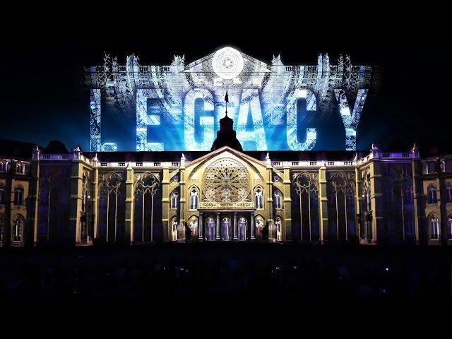 LEGACY - Projection Mapping on Palace of Karlsruhe for Schlosslichtspiele 2016 by Maxin10sity (4K)