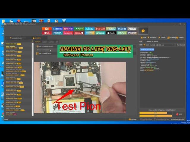 HUAWEI P9 Lite VNS-L31 FRP BYPASS WITH UNLOCK TOOL 100%