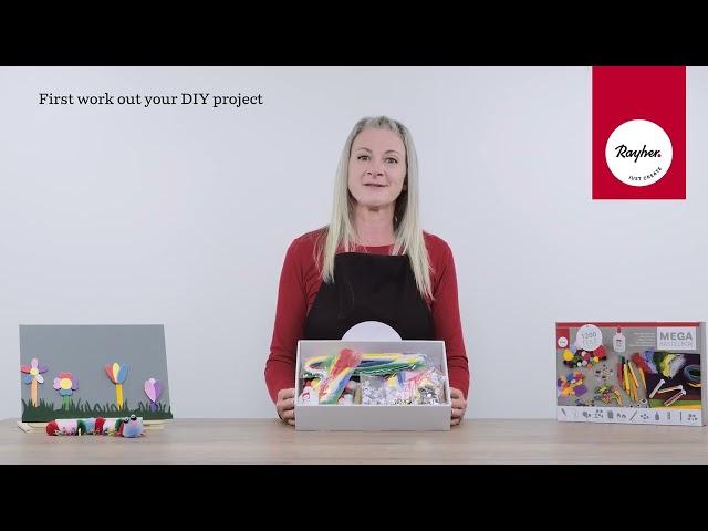 Product feature: Our mega crafting box is the perfect starter kit