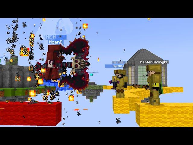 Aku Di Gendong @NightD24 Di BEDWARS!!