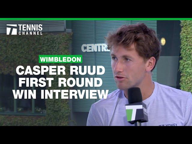 Casper Ruud Is Warming Up To Grass | 2024 Wimbledon First Round