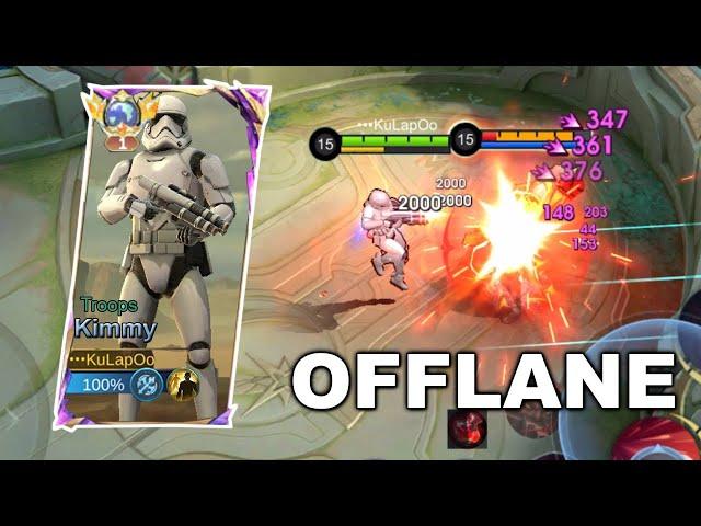 Kimmy Offlane God | New Kimmy Monster | Mobile Legends