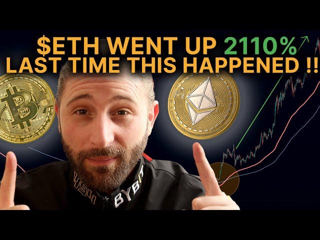 $ETH WENT UP 2110% LAST TIME THIS HAPPENED!! WILL $BTC RETEST 25K??