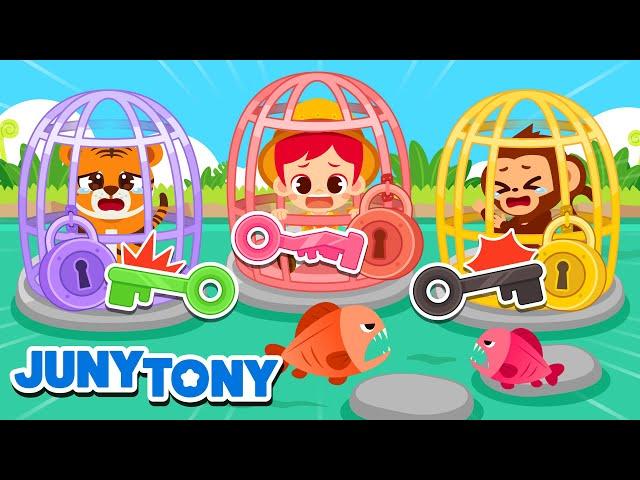 ️ Which Key Could It Be?｜Let's Escape From Mr. Giant｜+More Kids Songs｜Cartoon｜JunyTony