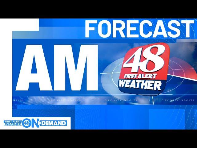 48 First Alert Forecast: Rain & wind today, strong storms Saturday night