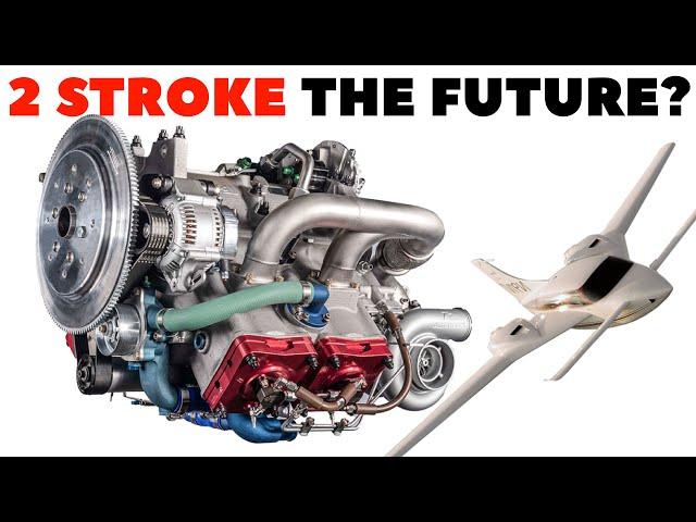 New Deltahawk 2-Stroke Diesel V4 Airplane Engine Explained