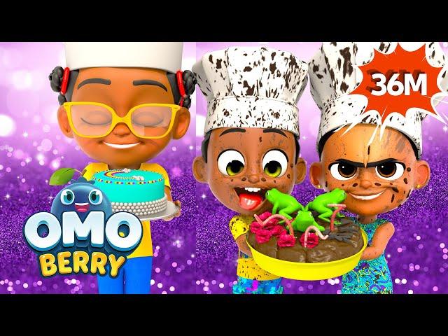 Pat A Cake & More OmoBerry Nursery Rhymes + Kids Videos For Kids + Sight Word Songs For Kids