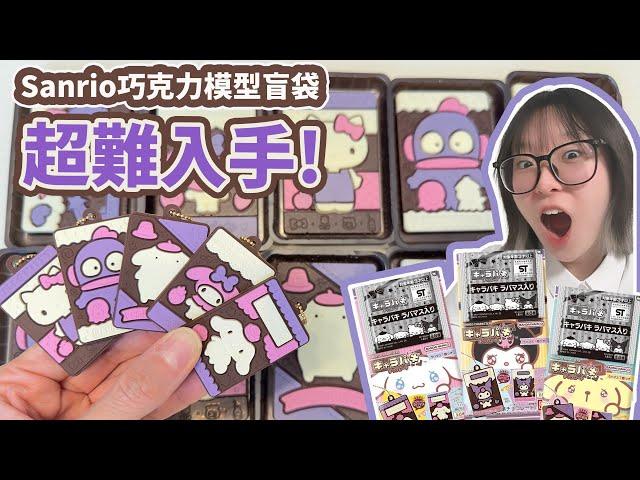 【開箱】超稀有非賣品！三麗鷗還原度爆表的縮尺巧克力吊飾！整箱開箱，全套完美收集！【NyoNyoTV】