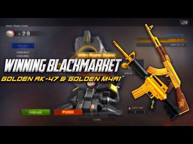 Crossfire West: Winning BlackMarket - Winning Golden AK-47 & Golden M4A1