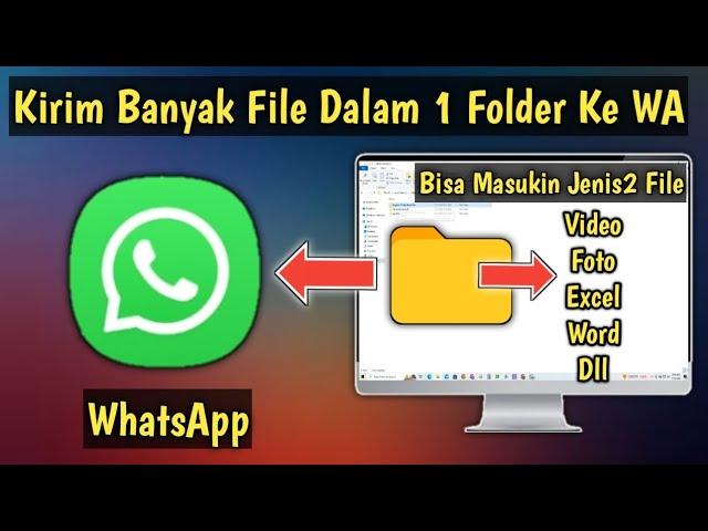 How to Send Several Files at Once in One Folder on WhatsApp