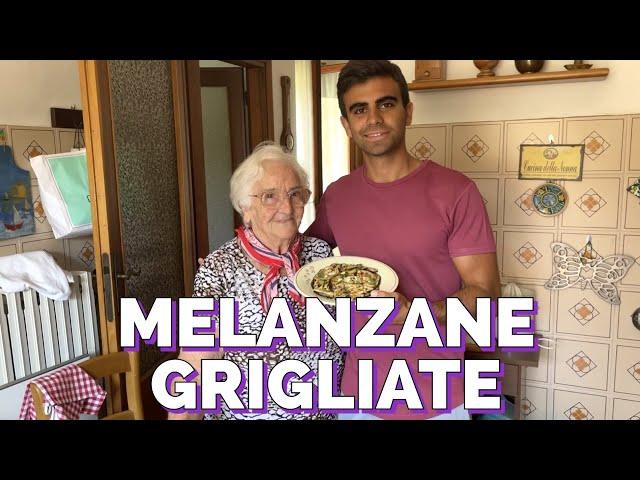 La RICETTA delle MELANZANE GRIGLIATE della NONNA