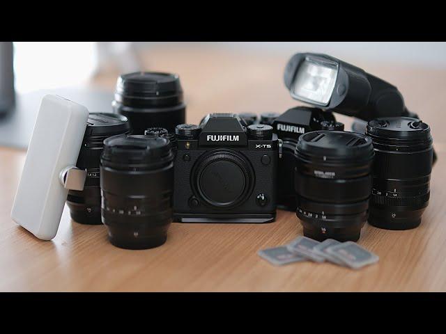 My 2023 Fujifilm Wedding Photography Kit