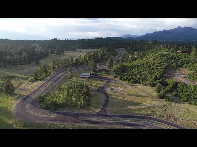 Flying my drone around the Reserve at Pagosa Peak