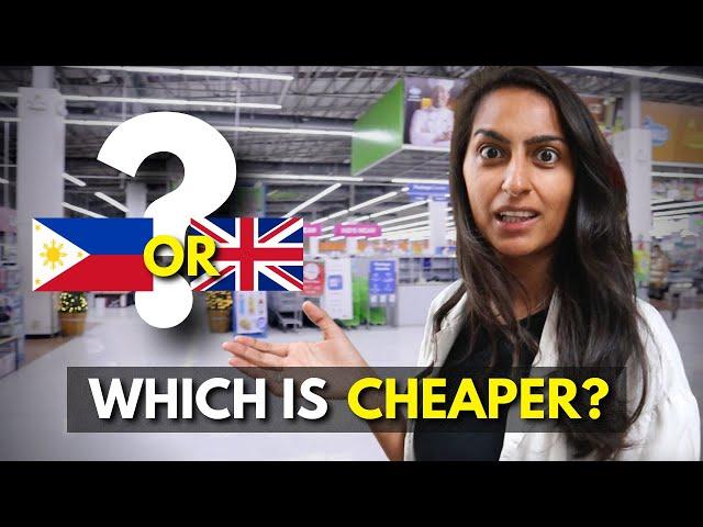 Grocery shopping in the Philippines | EXPENSIVE or CHEAP?!