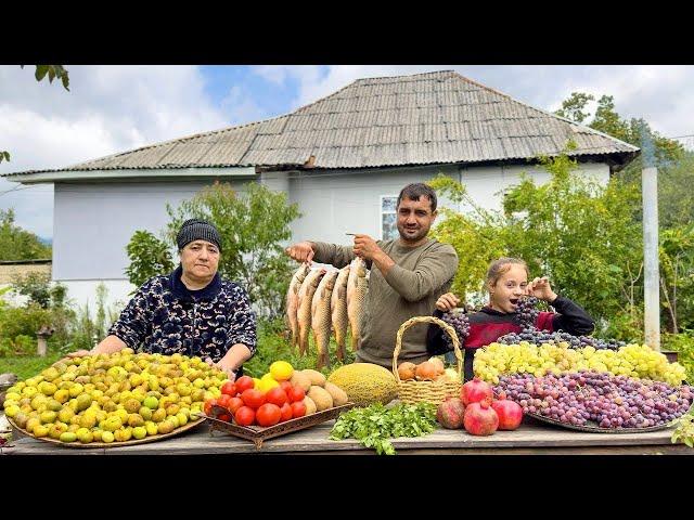 Rustic Life with Grandma Naila and Chef Ruslan: Grapes Compote, Fig Jam & Powidl Recipes