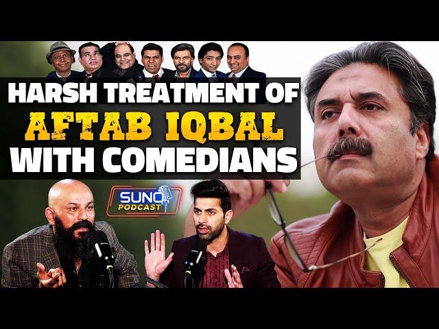 Harsh Treatment Of Aftab Iqbal With Comedians | Ft Haseeb Khan Ganda Aanda