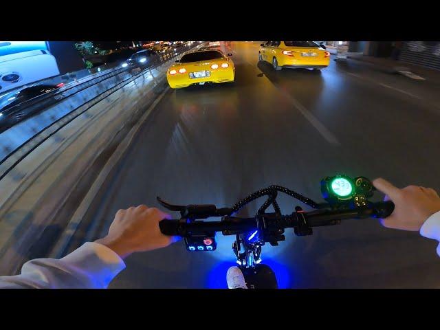 Dualtron Thunder 2 POV Night Ride