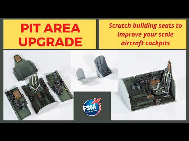 Scratch building Model Airplane Seats