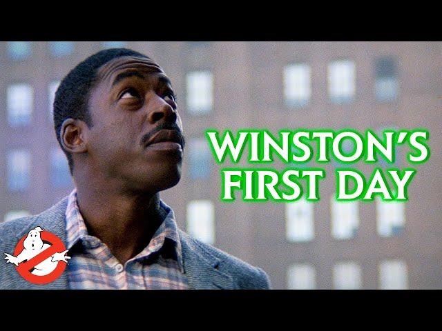 Winston's Interview: You're Hired! | Film Clip | GHOSTBUSTERS | With Captions