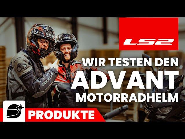 LS2 FF901 Advant X Carbon und Solid - UNSER Testergebnis zum Motorrad Klapphelm