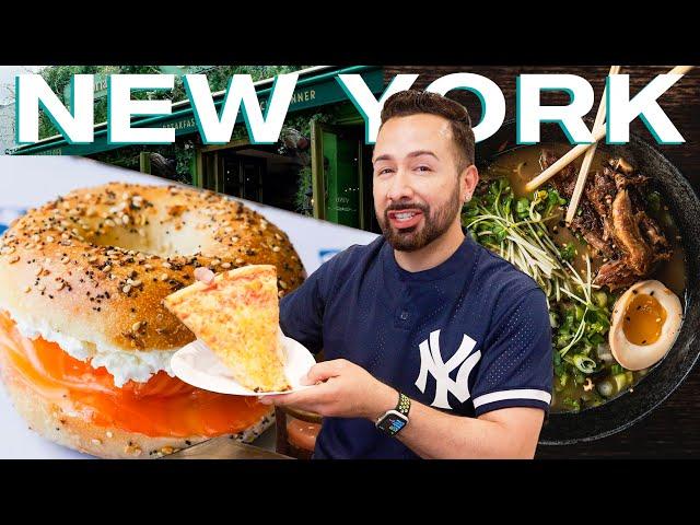 Top 10 Most ICONIC Foods in New York City You MUST TRY in 2024