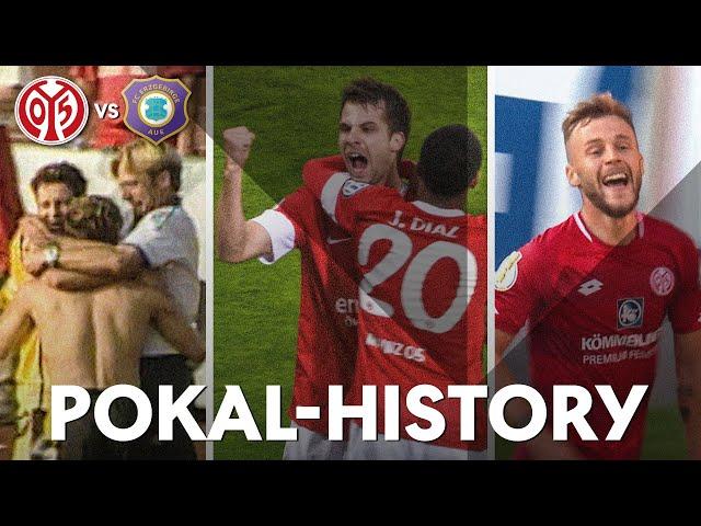  Pokal-History : 1. FSV Mainz 05 vs. Erzgebirge Aue | DFB-Pokal | #05ERtv