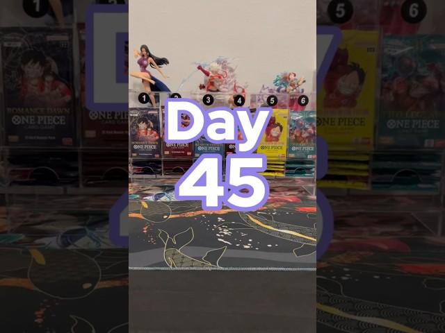 Day 45: OPENING ONE PIECE PACK UNTIL WE HIT A MANGA RARE! #onepiece #tcg #cards #series