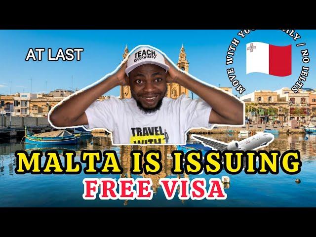 Move To Malta Via This Route: Malta Free Work Visa