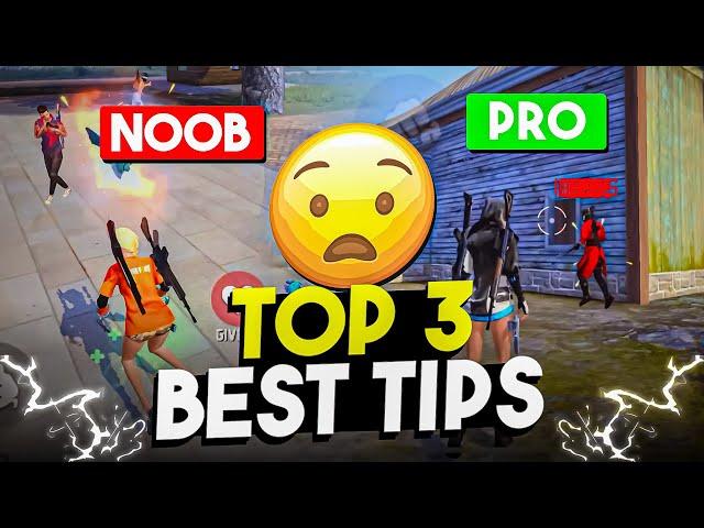 TOP 3 BEST TIPS  FREE FIRE MAX