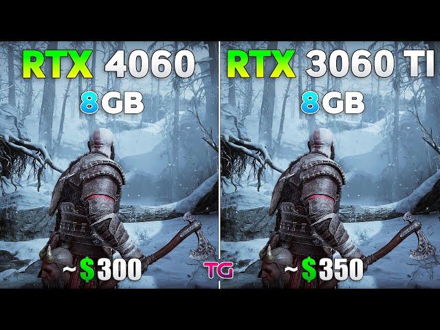 RTX 4060 vs RTX 3060 Ti - Test in New Games 2025