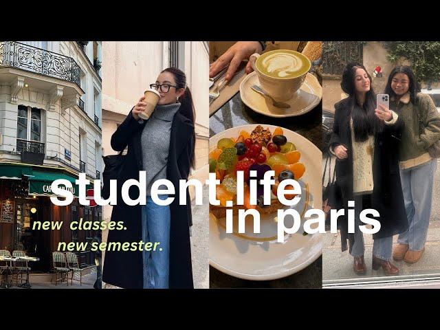 a couple days in my life as a student living in paris