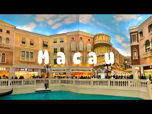 MACAU Day Trip EASY WAYS and Must Try STREET FOOD in MACAU 